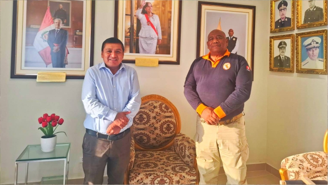 Foto Alcalde Javier Pazo gestiona ante el FONDES proyectos de gestión de riesgos
