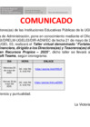Vista preliminar de documento COMUNICADO - INVITACION AL TALLER VIRTUAL PARA DIRECTORES Y TESOREROS 2025 (1)