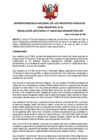 Vista preliminar de documento Resolución Jefatura N.° 249-2025-SUNARP/ZRIX/JEF