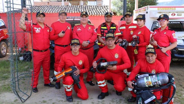 Se llevaron a cabo reuniones con autoridades locales con el propósito de optimizar la coordinación en situaciones de emergencia y fortalecer el respaldo logístico a los bomberos voluntarios.