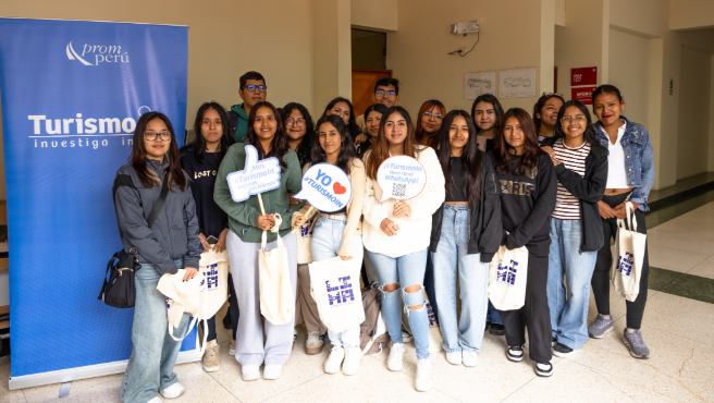 PROMPERÚ impulsa el servicio de Turismo In entre estudiantes