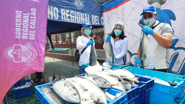 Gore Callao entregará gratuitamente más de 6 toneladas de pescado a unas mil familias de Pachacútec