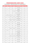 Vista preliminar de documento Programación Junio 2025 - Plan para el Fortalecimiento de Competencias (PFC)