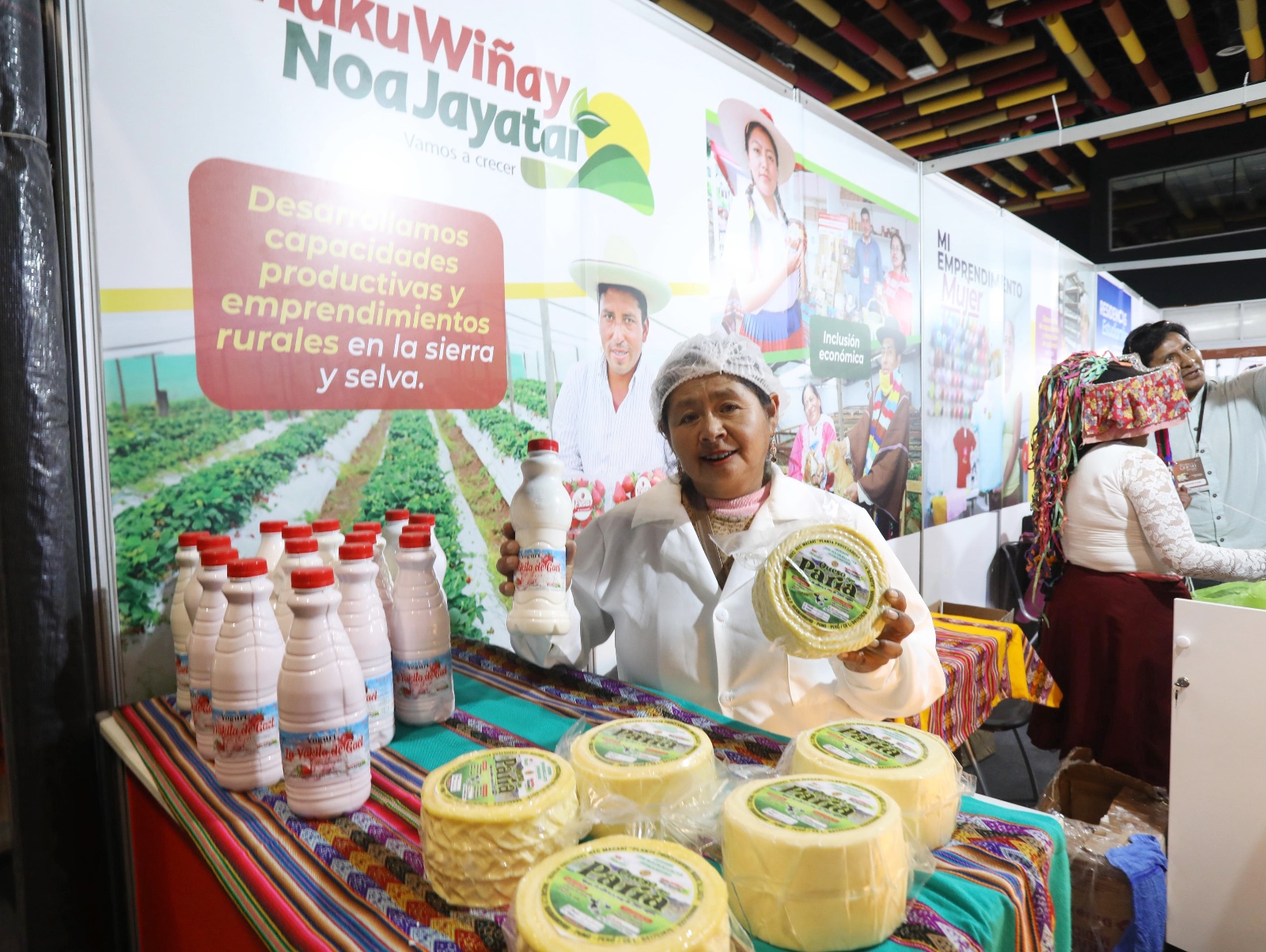Midis: 18 emprendedores de producción de quesos y otros productos con valor agregado del Foncodes participan en III Salón del Queso Peruano