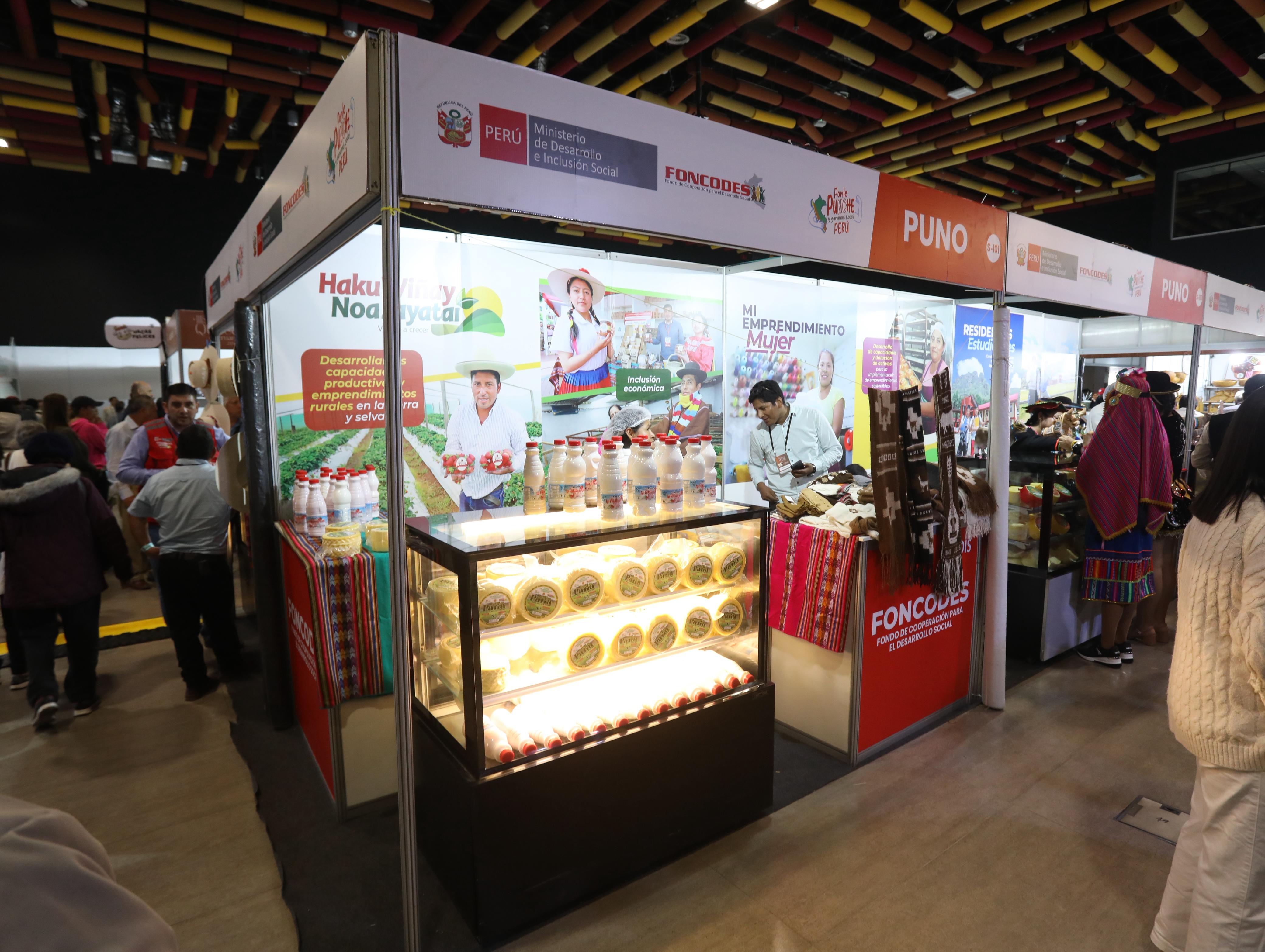 Midis: 18 emprendedores de producción de quesos y otros productos con valor agregado del Foncodes participan en III Salón del Queso Peruano