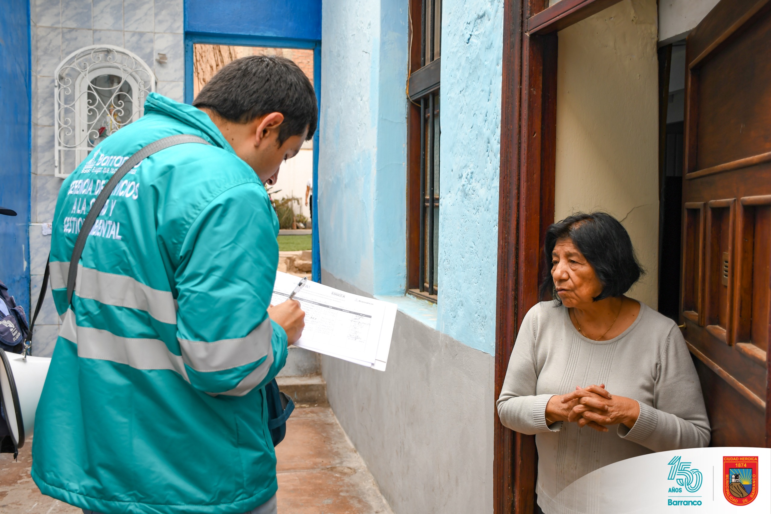 Campaña de Sensibilización de retiro de Residuos Sólidos en el horario correcto