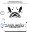 Vista preliminar de documento Bases del proceso de selección - CAS N.º 003-2025-MDA