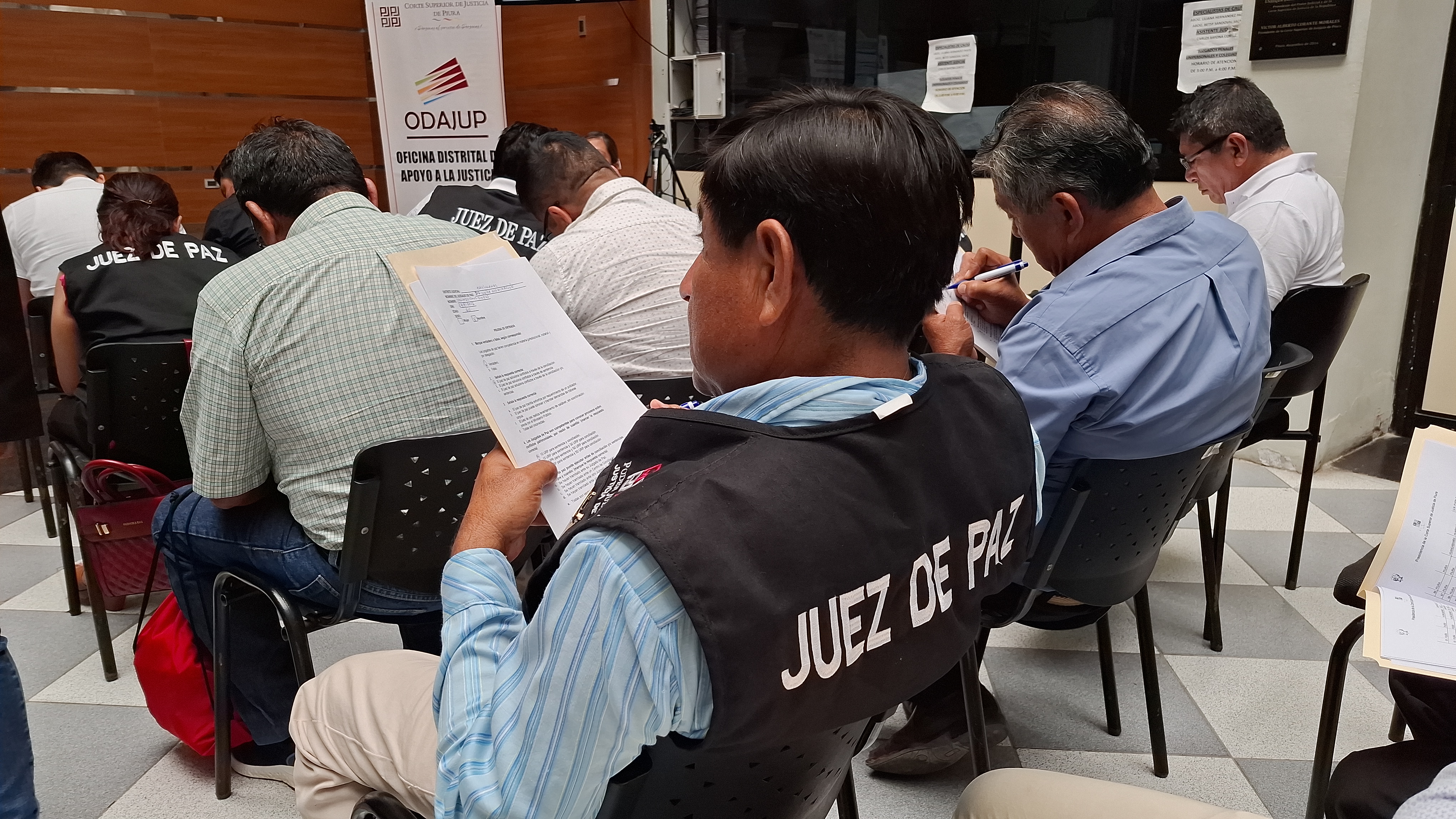 Segunda Jornada de Capacitación de Jueces de Paz.
