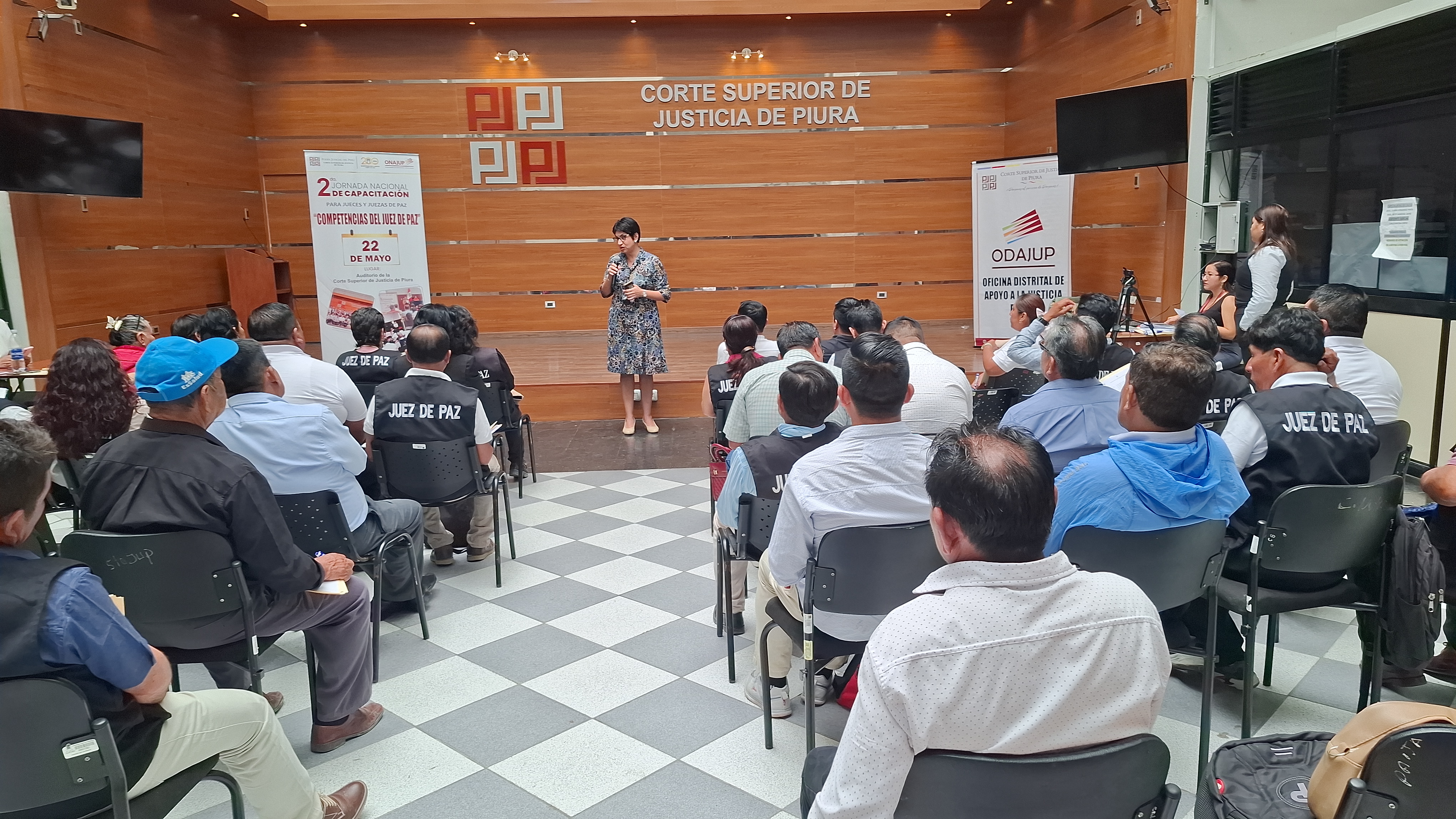 Segunda Jornada de Capacitación de Jueces de Paz.