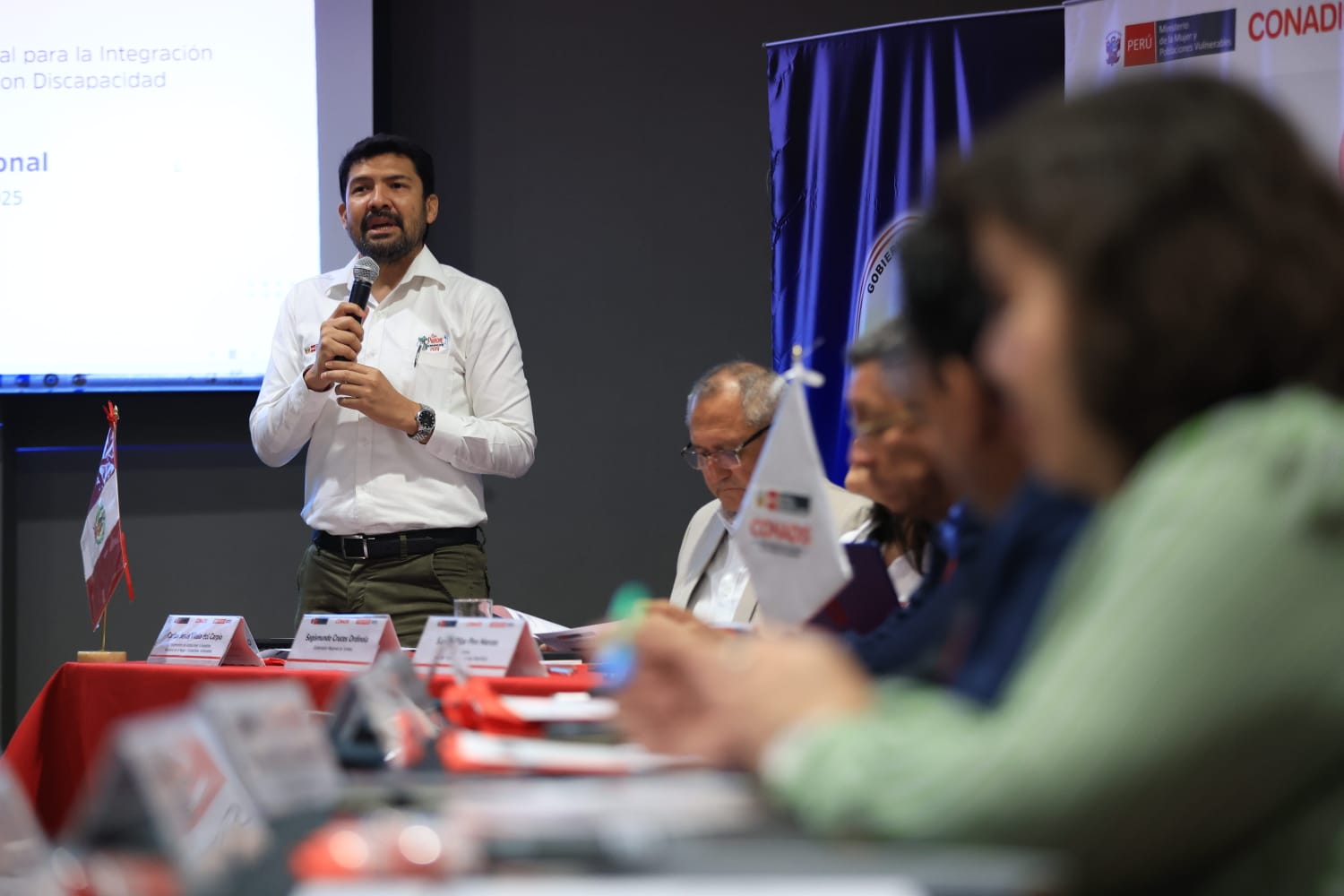 MIMP Conadis y 17 gobiernos regionales participan en mesa de trabajo nacional descentralizada en Tumbes