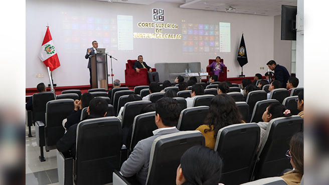 Magistrado mexicano Daniel Espinosa Licón dictó conferencia sobre “La evidencia digital, obtención, conservación y probanza” en la Corte Superior del Callao