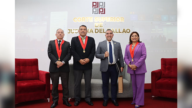 Jueces superiores del Callao destacaron conferencia magistral del magistrado mexicano Daniel Espinosa Licón