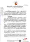 Vista preliminar de documento Resolución Directoral Ejecutiva N.° 000120-2025-MINEDU-VMGI-PRONIED-DE