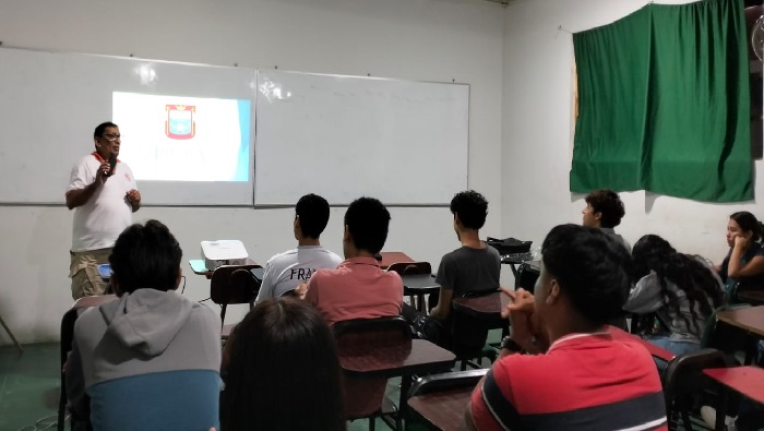 Capacitación a alumnos