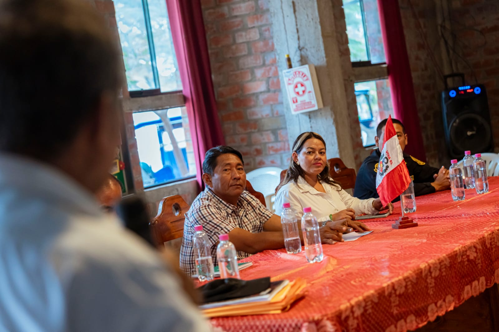 Vicegobernadora entrega terreno para elaboración de expediente técnico de obra de agua potable de Malingas-Tambogrande