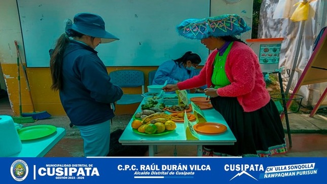 Continuamos con sesiones demostrativas de alimentos ricos en hierro 
