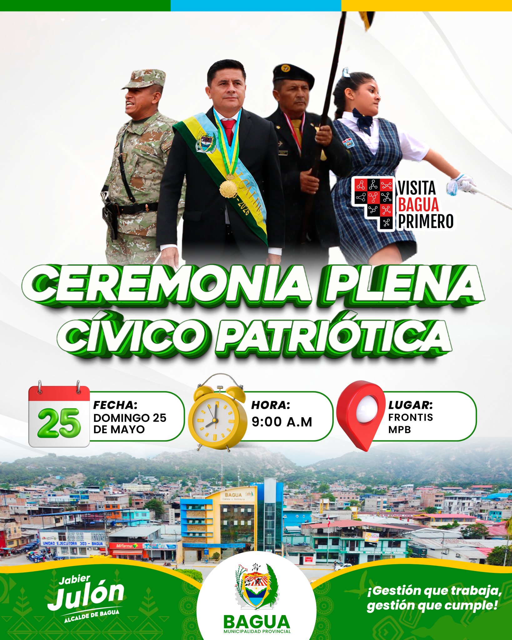 Ceremonia plena C铆vico Patri贸tica.