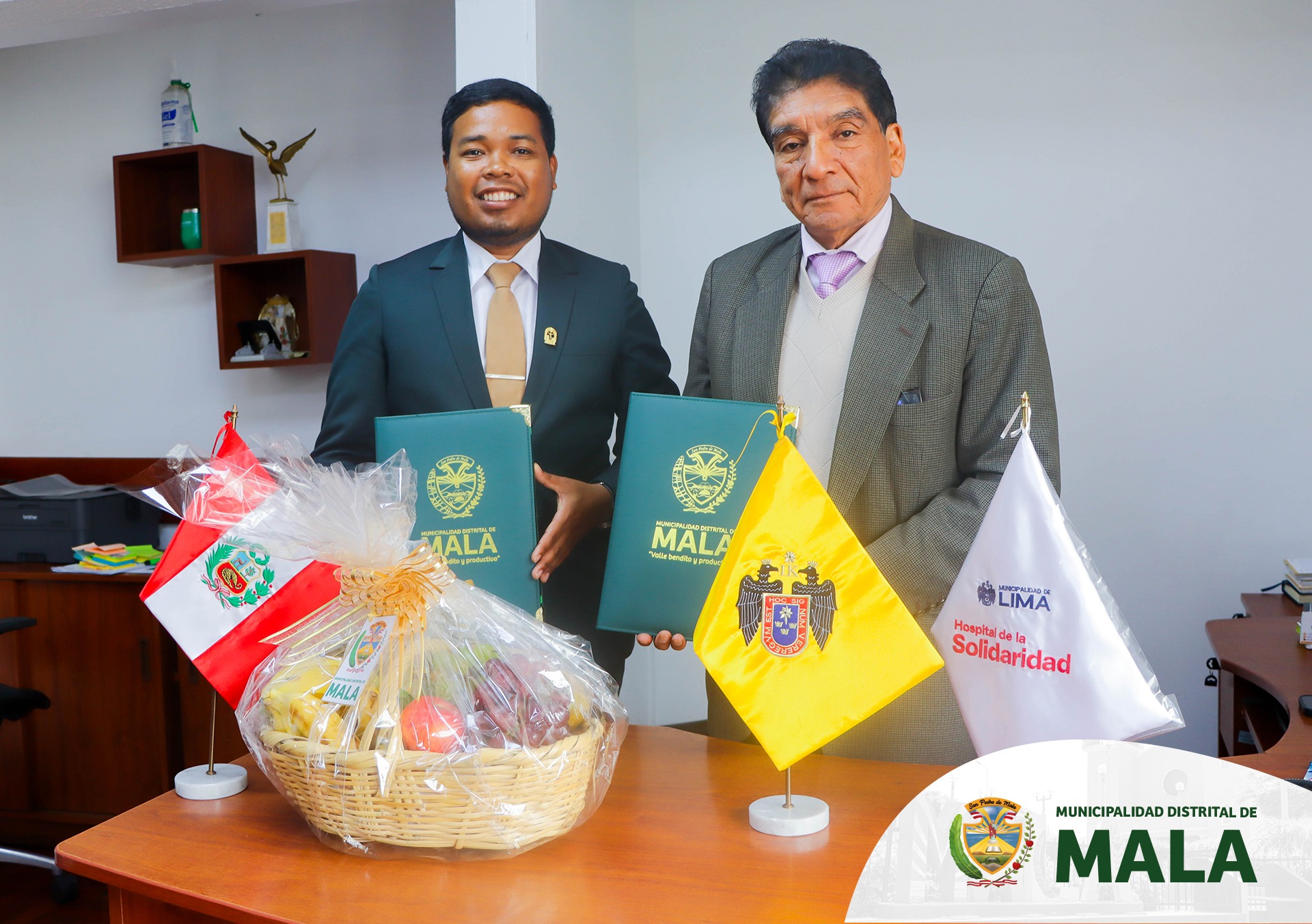 隆Gran Paso por la Salud en Mala! Firma Hist贸rica de Convenio de Cooperaci贸n Interinstitucional