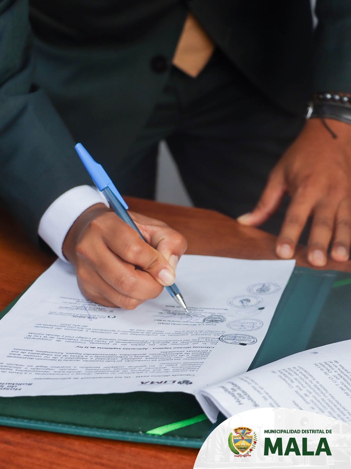 隆Gran Paso por la Salud en Mala! Firma Hist贸rica de Convenio de Cooperaci贸n Interinstitucional