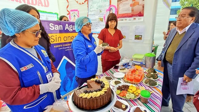 Feria por la Semana de la Maternidad Saludable en El Tambo