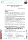 Vista preliminar de documento EXPRESAR a nombre de la UNIQ, el reconocimiento y felicitación institucional, con motivo de Ia conmeración del día del trabajo a: FRANCISCA ELENA YUCRA YUCRA