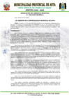Vista preliminar de documento RESOLUCIÓN DE GERENCIA MUNICIPAL N°088-2025-GM-MPA-C