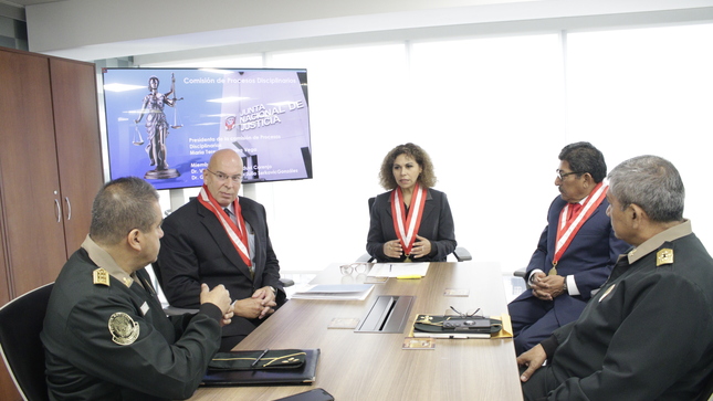 JNJ se reunió con altos mandos de la PNP por operativos contra el crimen organizado
