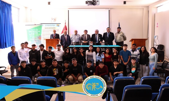 Facultad de Ingeniería Pesquera llevó a cabo la ceremonia de bienvenida a cachimbos del semestre académico 2025-I.