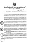 Vista preliminar de documento Resolución de Secretaría General N° 015-2014-MINEDU - Aprobar el Plan Anual de Contrataciones del Minedu 2014 - UE 024