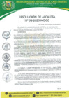 Vista preliminar de documento Resolución de Alcaldía 058-2025