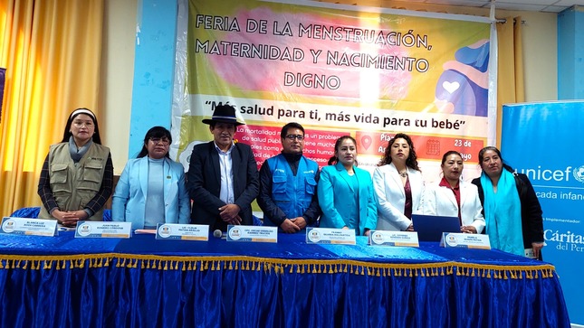 Nota de prensa sobre el lanzamiento oficial de la Feria de la Menstruación, Maternidad y Nacimiento Digno