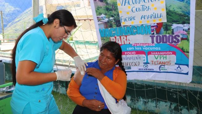 Minsa: Huánuco prioriza vacunación contra fiebre amarilla en provincias de Leoncio Prado y Pachitea