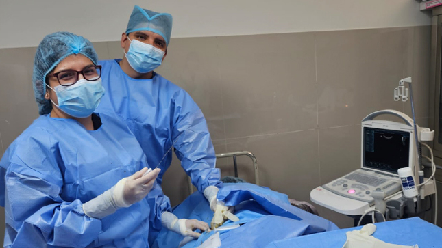 Hospital Nacional Dos de Mayo realiza primera biopsia renal en niña de 7 años con síndrome nefrótico cortico-resistente