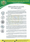 Vista preliminar de documento Resolución de Alcaldía 077-2025