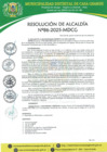 Vista preliminar de documento Resolución de Alcaldía 086-2025