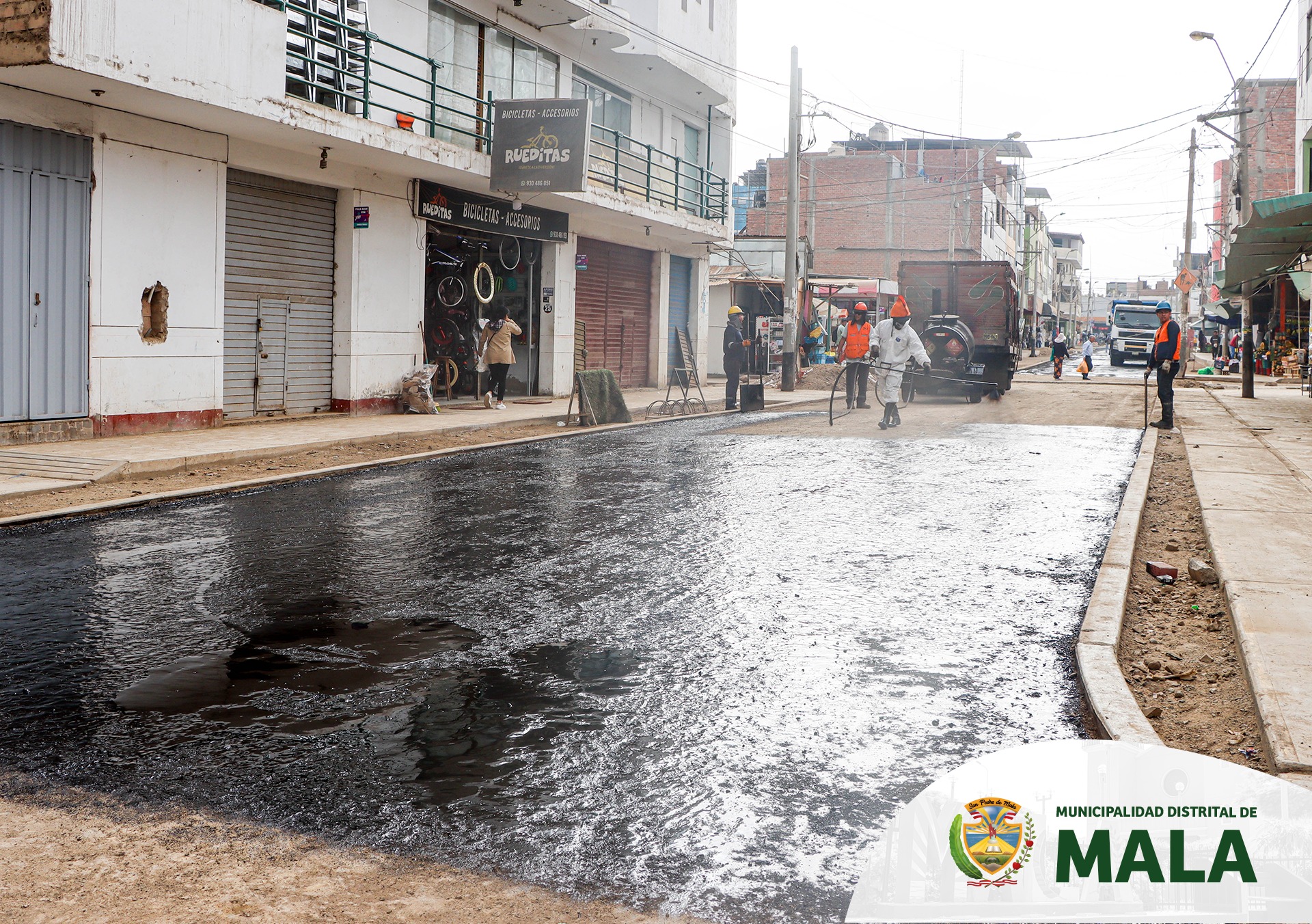 Avances de la Obra: Mejoramiento del Servicio de Movilidad Urbana en las Vías Locales de la Habilitación Urbana Artadi Castillo