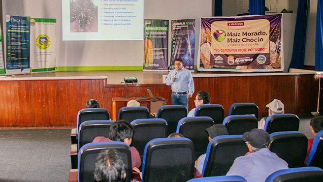 Municipalidad realizó capacitación de la siembra y cosecha de maíz morado, maíz choclo y maíces para cancha