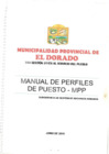 Vista preliminar de documento MANUAL DE PERFILE