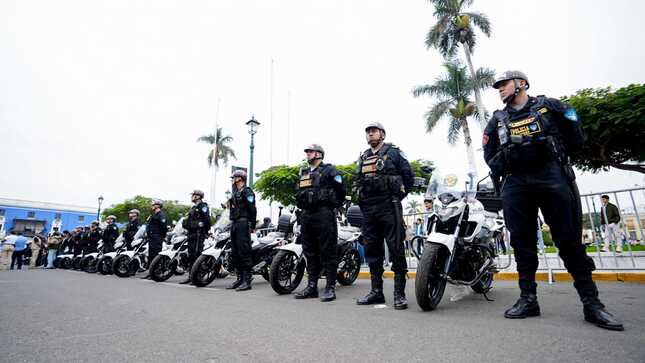 Gore Entrega 20 Motos Con Equipos Tecnológicos De Avanzada A La Pnp Para Patrullaje Preventivo En Trujillo