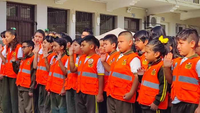 Juramentación de Brigadistas Escolares.