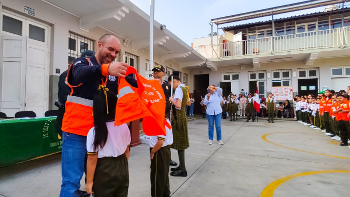 Juramentación de Brigadistas Escolares.