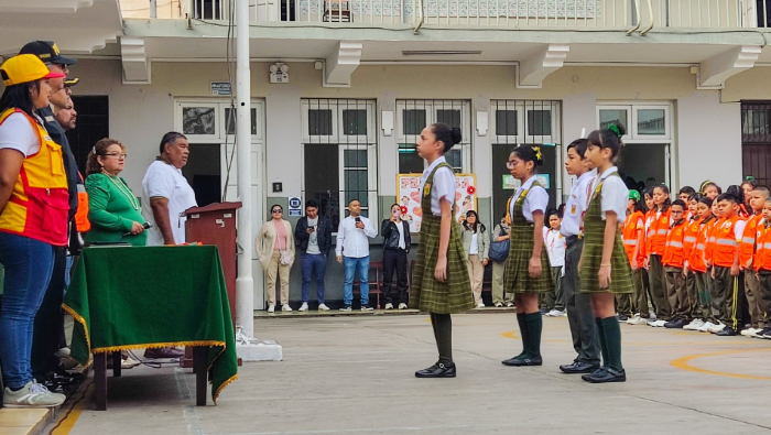 Juramentación de Brigadistas Escolares.