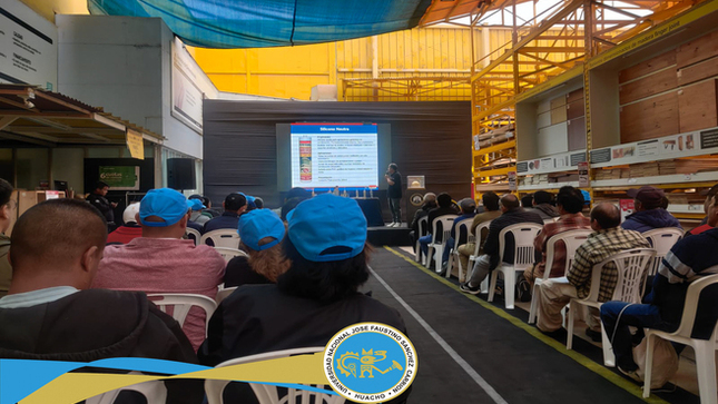 La UNJFSC, a través de su Unidad de Relaciones Laborales y Capacitación, realizó una jornada de capacitación dirigida al personal de Servicios Generales, en coordinación con la empresa privada SODIMAC