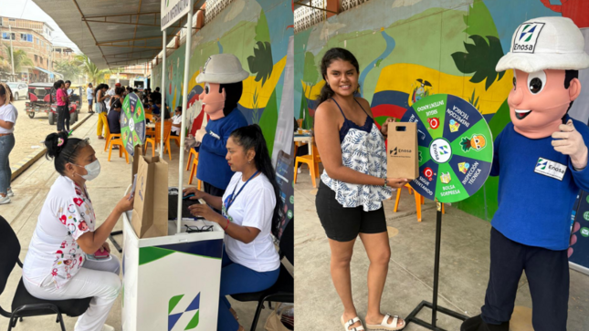 Caravana de la Energía de Enosa recorrió Tumbes