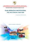 Vista preliminar de documento PLAN OPERATIVO INSTITUCIONAL (POI) MULTIANUAL 2026-2028