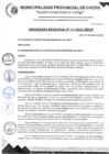 Vista preliminar de documento ORDENANZA MUNICIPAL N°12-2025-MPCH
