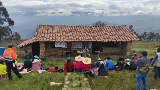Consulta previa a servidores públicos y comunidades de Marcahuamachuco y Wiraqochapampa