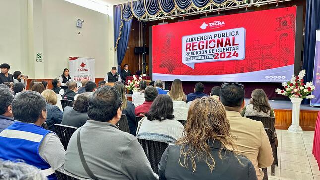 GORE Tacna rinde cuentas a la población en Locumba