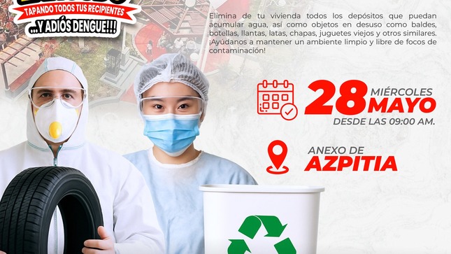 ¡Participa en la Gran Campaña de Recojo de Inservibles en Santa Cruz de Flores! 