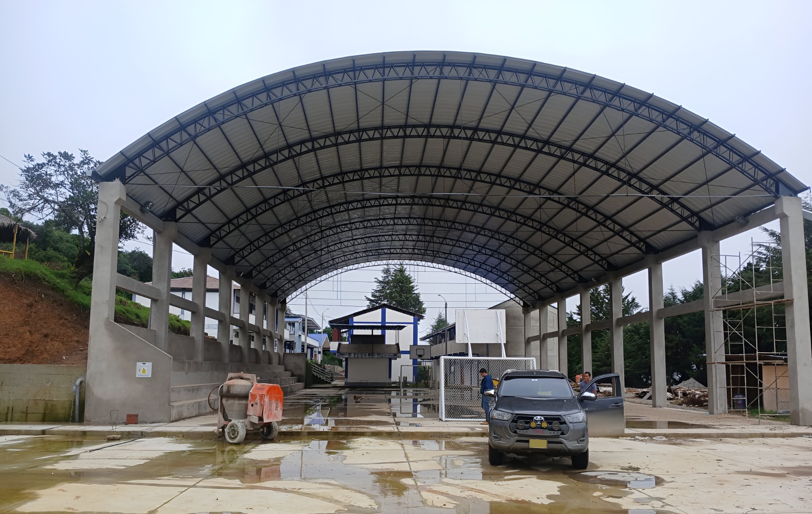 Proyecto de mejoramiento de instituto de Ayabaca se encuentra en su fase final: obra registra un 92% de avance
